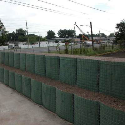 Bastioni galvanizzati di Hesco come gabbione Mesh Used Retaining Wall Barriers di protezione