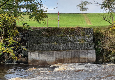 Caselle galvanizzate in gabion a maglia di filo 1m x 1m x 1m per la protezione del fiume