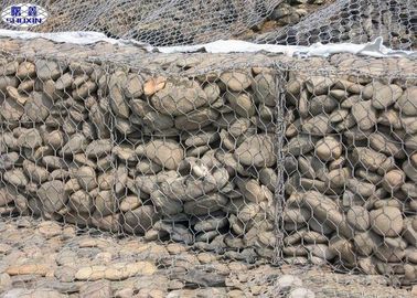 2 x 1 x 1 abilità anti- riempita di pietra di strofinamento della parete della rete metallica della roccia forte