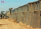 Barriere riempite di sabbia militari, Mil1 - bastione Concertainer di Hesco saldato Mil10