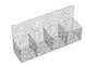unità galvanizzate esagonali del materiale da otturazione della pietra della correzione della prova della ruggine della parete dei gabbioni 3.8mm di 4x1x1m
