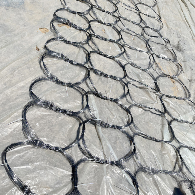 MZP Barriera a filo a bassa visibilità 0,5-0,9 mm Maglia di difesa del carro armato 1