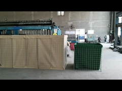 processo di produzione del canestro del gabbione