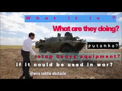 Recinzione ostacolo discreto recinzione barriera di sicurezza serbatoio Barriera rete di filo putanka filo tessuto in r