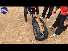 Processo di installazione della maglia della barriera del serbatoio