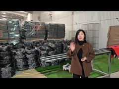 La maglia di barriera del serbatoio è visualizzata prima e dopo l'imballaggio