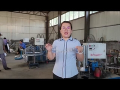 Display di campione in laboratorio di filo spinato