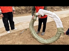 Dimostrazione dell'effetto di dispiegamento del prodotto del filo spinato