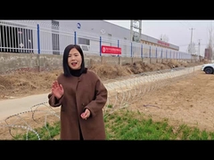 Dimostrazione e spiegazione in loco del prodotto in filo spinato BTO