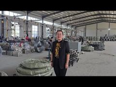 Barriera di filo di rasoio in acciaio inossidabile BTO-22 450 mm Diametro 35 m per rotolo