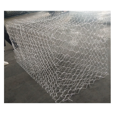 rete metallica di filo di ferro esagonale della scatola del gabbione di 4.0mm 2x1x1 m.