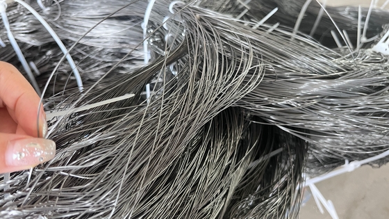 Riduzione della mobilità dei carri armati Barriera di maglie metalliche contro veicoli corazzati