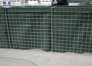 Zinco militare della scatola del gabbione del geotessuto verde - tipo rivestito di alluminio