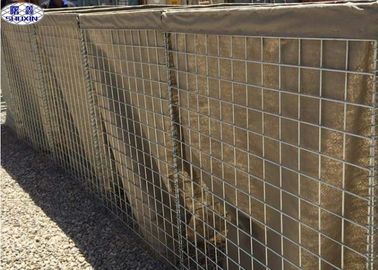 Capacità anti- ad alta resistenza saldata di impatto delle barriere riempite di sabbia della scatola del gabbione