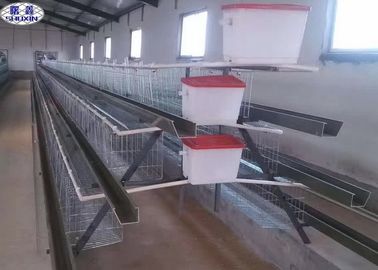 Gabbia dell'uovo del pollo della rete metallica di filo zincato per la certificazione dell'azienda agricola di pollo PVOC