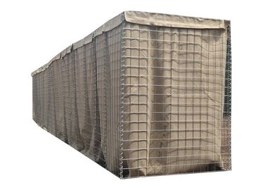 Barriere professionale di Hesco della parete della sabbia diametro di cavo da 3 - 5 millimetri per protezione militare