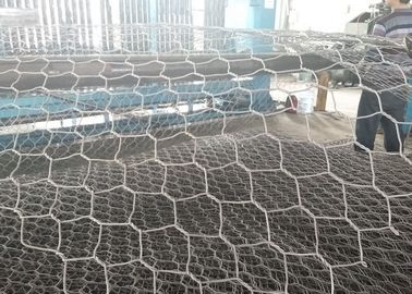Calibro di cavo esagonale tessuto galvanizzato immerso caldo del canestro 2.0-4.0mm del gabbione della rete metallica