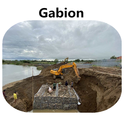 Galvanizzato tessi la protezione di Manica di Mesh Gabion Baskets For River del cavo di 3mx1mx1m