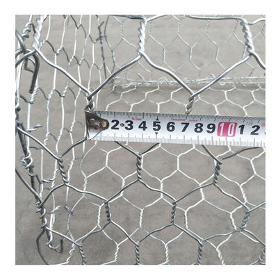 rete metallica di filo zincato immersa calda dei canestri del gabbione del metallo di 4x1x1m