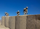 Riempito di sabbia militare dei bastioni dei canestri di mil 1 4.0mm Hesco