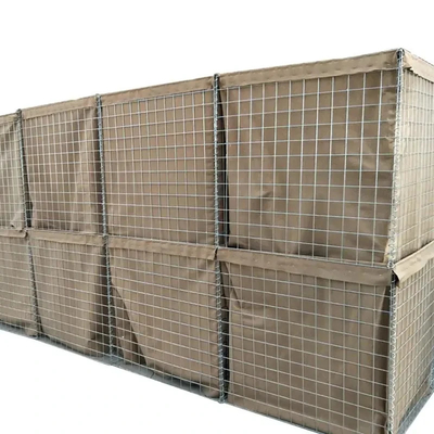 Flessibile 5,0 mm Mesh Wire Saldato Barriera difensiva Facile Assemblaggio Nero Soluzione militare