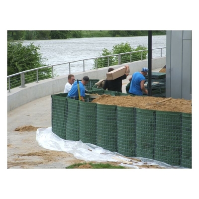 Vendita a caldo Barriera difensiva terra saldata Gabion Barriere difensive Cage di roccia Contenitore