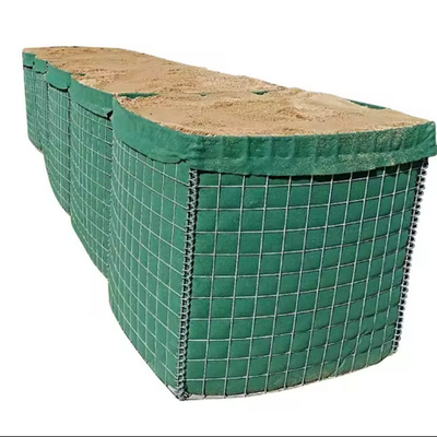 Segreteria elevata Militare Hesco Barriere pieghevoli Pareti dei container per i bunker