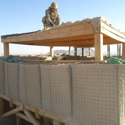 Forte 4 mm Barriera difensiva di filo difensivo difensivo Bunker bordo di protezione di recinto per il Kenya