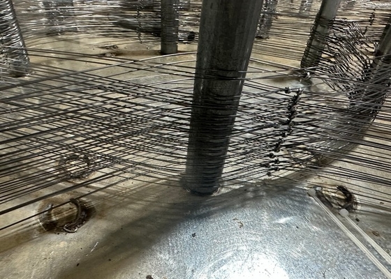 Barriera del carro armato Maglia di filo di ferro Traccia del carro armato Avvolgimento del campo di battaglia Opere di difesa filo di filo di avvolgimento rete