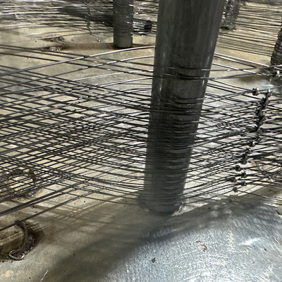 Vendita a caldo Barriere di serbatoi Griglia di acciaio Griglia di filo di acciaio Trap Netting Russia