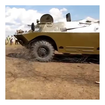 Griglia di acciaio migliore qualità anti-tank barriera Griglia di acciaio come sicurezza Griglia di acciaio in Russia