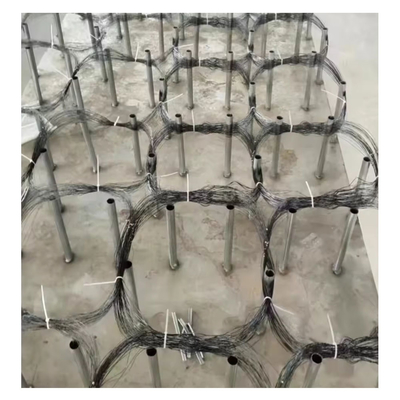 Barriere antitanco Barriere di rete galvanizzata a bassa visibilità