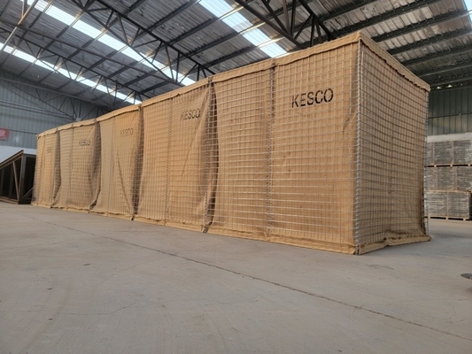 Proteggere efficacemente la barriera militare Hesco Barriera difensiva per il campo di tiro