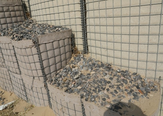 Proteggere efficacemente la barriera militare Hesco Barriera difensiva per il campo di tiro