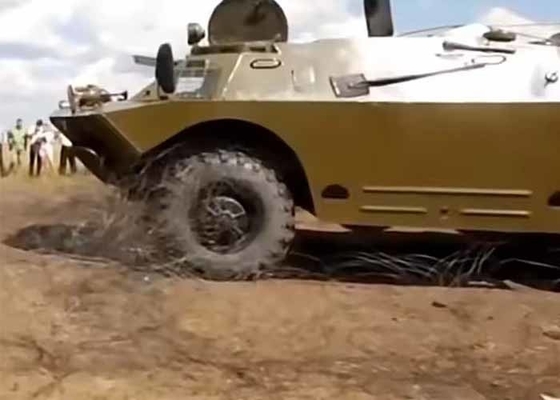 Difesa di frontiera cattura filo di ferro barriera anti carro armato pista avvolgimento filo di maglia