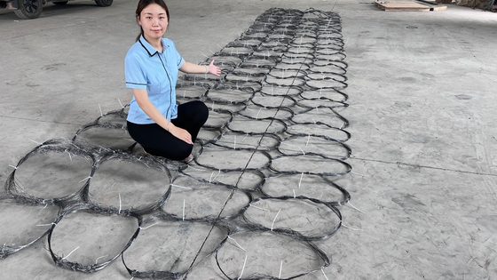 Riduzione della mobilità dei carri armati Barriera di maglie metalliche contro veicoli corazzati
