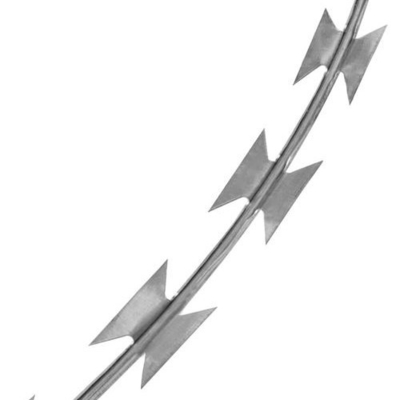 500 M filo spinato di rasoio galvanizzato anti-arrampicata