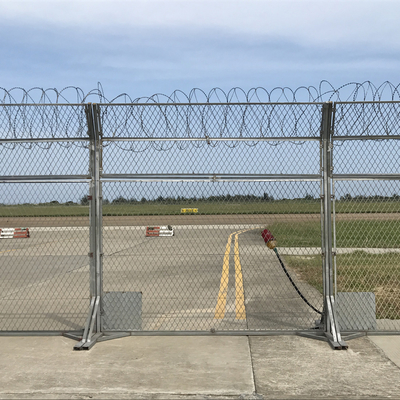 90cm CBT-65 Concertina Acciaio inossidabile filo spinato rasoio per recinzione di protezione aeroporto