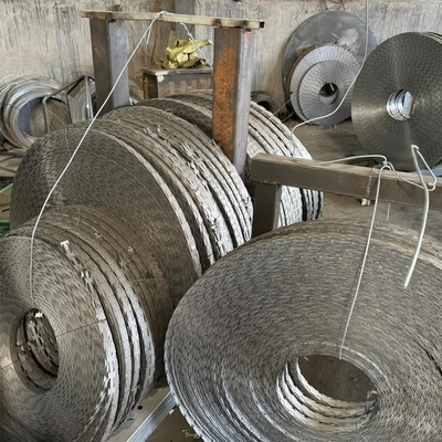 Prezzo competitivo Galvanizzato Razor Bared Wire Concertina Barbed Protective Fence
