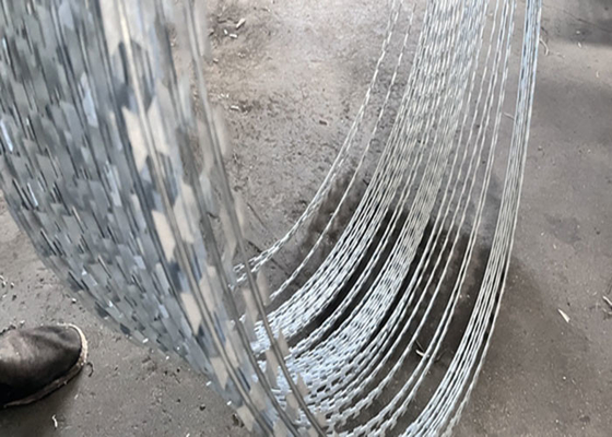 Nuovo tipo di rete protettiva di filo spinato di diametro filo spinato per strutture di sicurezza
