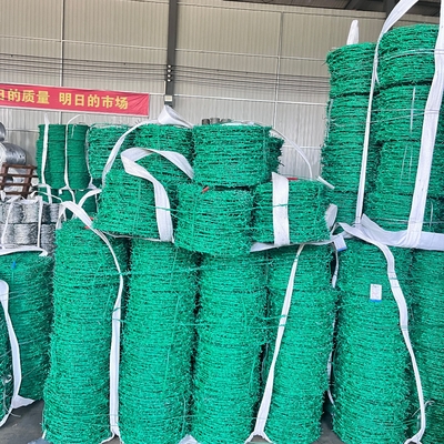 Cina fabbrica fornitore di alta qualità vende galvanizzato filo spinato filo spinato anti-furto a basso prezzo