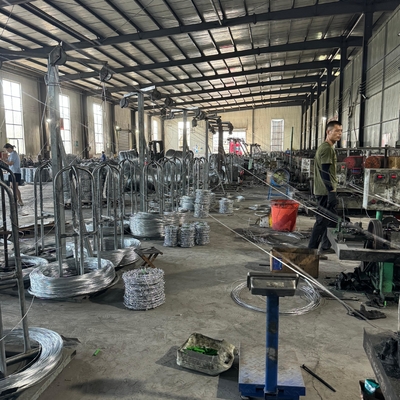 1.6 mm 500 m 25 kg/rollo Fio spinato galvanizzato immerso a caldo