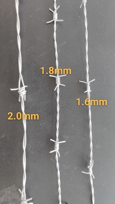 125 filo spinato 25mm filo spinato filo spinato 400kgf filo spinato palo filo spinato ferro filo spinato filo spinato ferro filo spinato recinzione galvanizzato bracciale di filo spinato