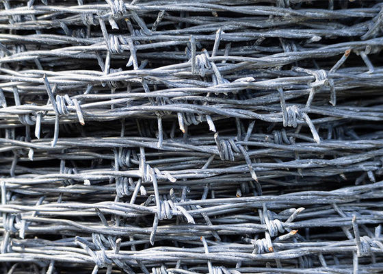 Protezione della costruzione 3 o 4 pollici Barb Distanza Galvanizzato filo spinato
