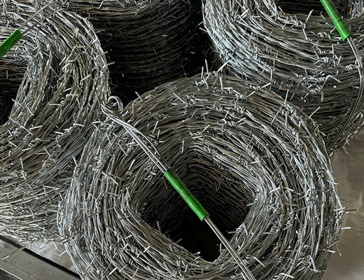 filo spinato di sicurezza elettro-galvanizzato per l'isolamento e la protezione
