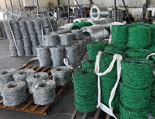 filo spinato di sicurezza elettro-galvanizzato per l'isolamento e la protezione