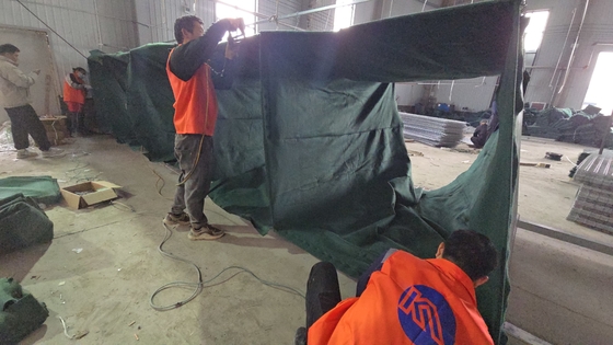 Sistema di barriera difensiva con maglia galvanizzata ricoperta