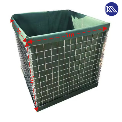 Superficie galvanizzata a caldo 200 g/m2 Bastion Barrier Wall Defensive Barrier For Protection