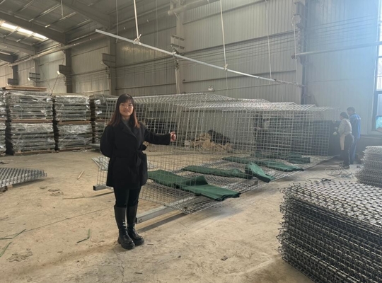 4.0 mm Defensive Hesco Bation Barriera sacchetto di sabbia per muro barriera perimetro protezione sicurezza costruzione