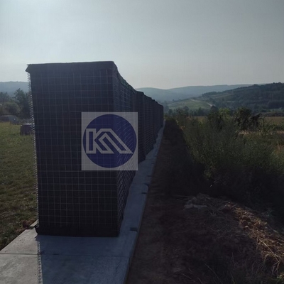 Sistema di difesa antiproiettile integrato bastione difensivo balistico barriera creare pareti d'inondazione o linee di contenimento incendi boschivi